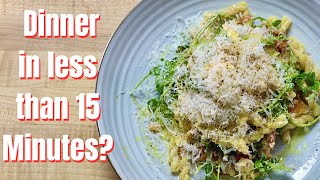 Dinner in under 15 minutes
