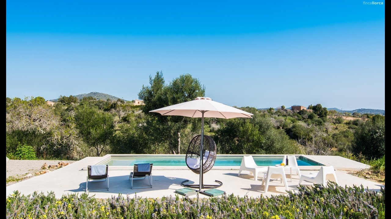 Rural Villa "Bolero Sa Real" Sant Llorenc in the east of Mallorca for 4