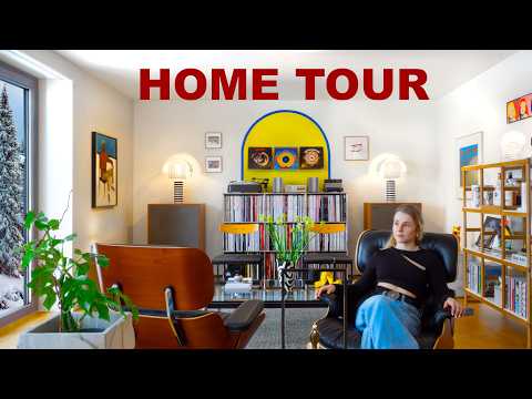 An Eclectic 70s Midcentury Loft in Zurich, Switzerland | Interior Design Apartment Tour