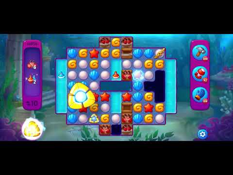 Fishdom Very Hard level 10856 no boosters フィッシュダム ベリーハード