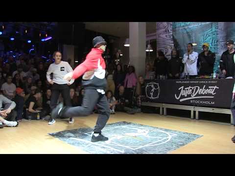 Artem & Puncha (Ru) vs Sarcellite (Fra) Hip Hop semifinal at Juste Debout Stockholm 2020