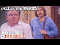 Archie Makes Fun Of Mike S Bag All In The Family