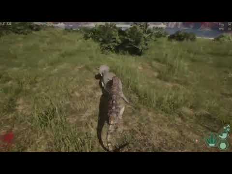 Destroying Cheating Trike As A Sub Rex I #theisle #gaming