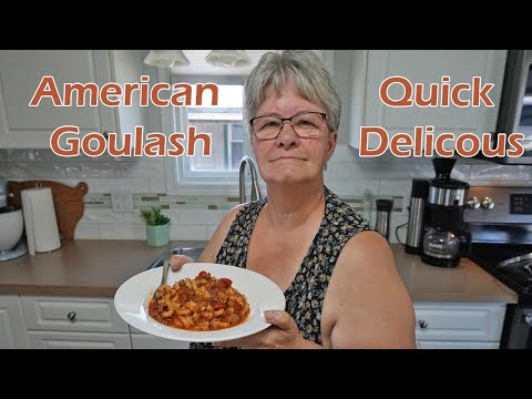 Fast Easy American Goulash