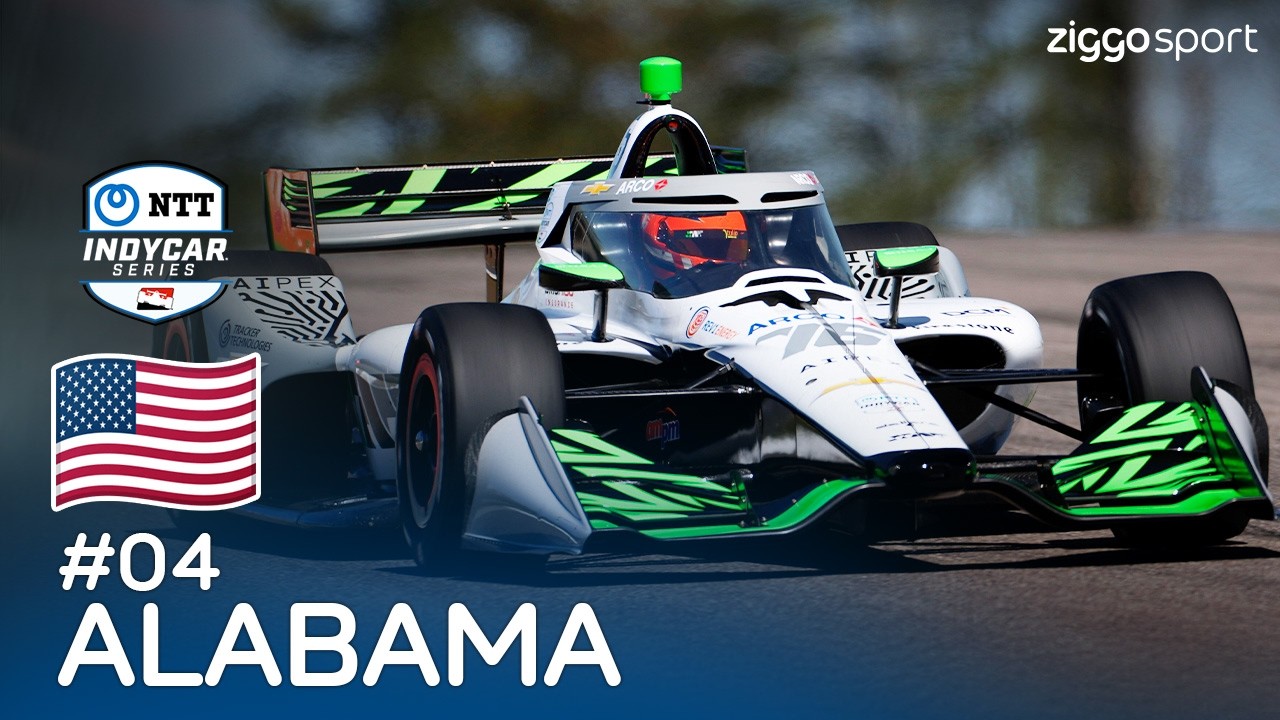 RINUS VEEKAY SPINT NA EEN MISLUKTE INHAALACTIE... 😱🥶 | Samenvatting Alabama | IndyCar 2026