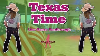 Texas Time: Keith Urban - Line Dance Runthrough