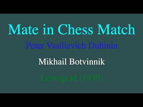 Peter Vasilievich Dubinin vs Mikhail Botvinnik - Leningrad (1939)