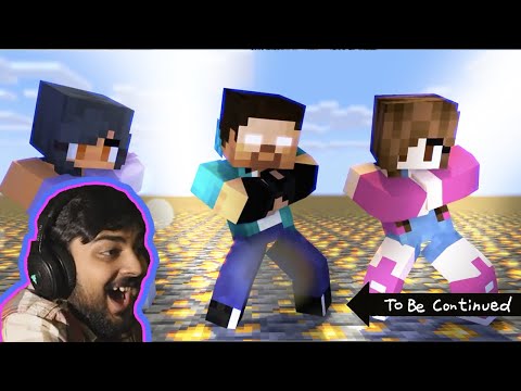 DUN DUN DANCE starring APHMAU, HEROBRINE, JULIA - MINECRAFT ANIMATION - MUTAHAR laugh