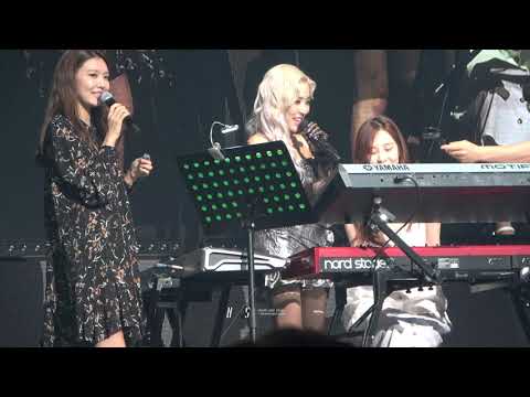 190803 TiffanyYoung open hearts eve -into the new world （with sooyoung&seohyun）