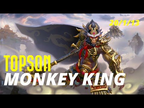TOPSON - MONKEY KING | DOTA 2 7.34C | MONKEY KING DOTA 2 | MONKEY KING ITEM BUILD | TOPSON MONKEY