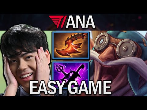 Gyrocopter Dota 2 7.32 Gameplay T1.Ana with Overwhelming Blink and Kaya-Sange - TI12