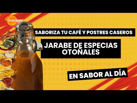 Jarabe de Especias Otoñales 🍁☕ | Saboriza Tu Café y Postres Caseros