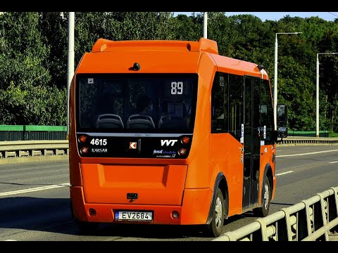 Karsan Jest electric # 4611 (vilnius) 89 maršrutas