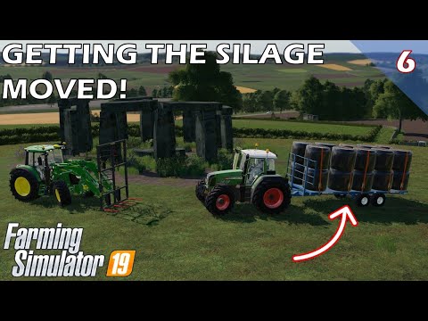 GETTING THE SILAGE MOVED | Chellington Valley | Episode 6 | Farming Simulator 19