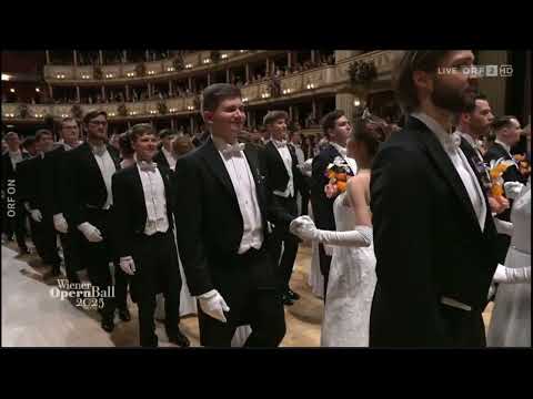 Wiener Opernball 2025 - Eröffnung der Debütanten