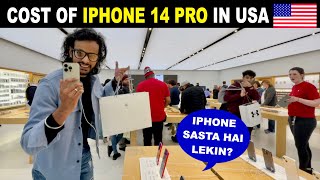 COST OF IPHONE 14 PRO MAX IN AMERICA | How To Get USA TO INDIA IPHONE 14 PRICE