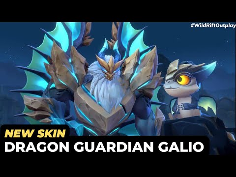 Dragon Guardian Galio • New Skin Wild Rift
