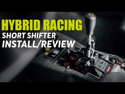 Hybrid Racing Short Shifter Install/Review - Honda Fit