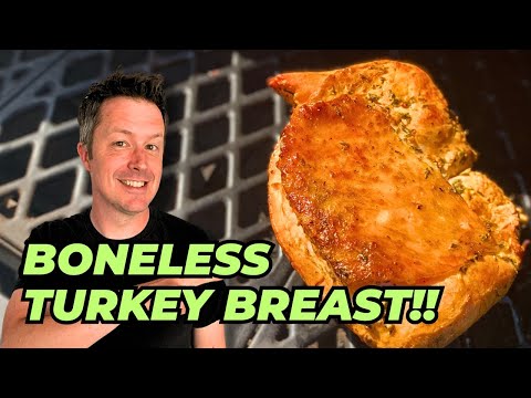 Smoked BONELESS TURKEY BREAST on a PIT BOSS! | Pellet Grill Boneless Turkey Breast