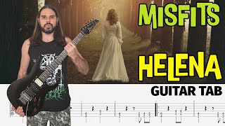 Misfits - Helena | Guitar Tab Playthrough