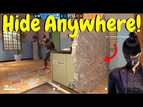 Hiding w/ Azami in Rainbow Six Siege (Demon Veil Gameplay)