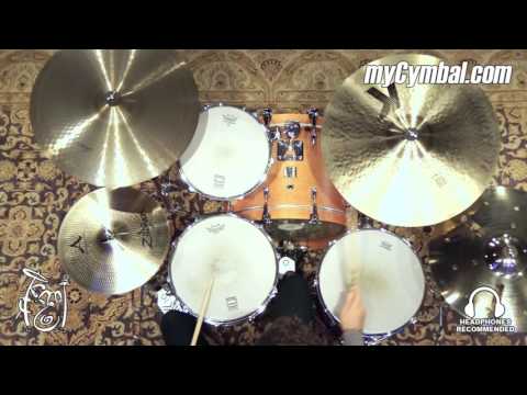 Zildjian 14" A Mastersound Hi Hat Cymbals - 968/1374g - Played by Josh Kottke (A0123-1052416E)