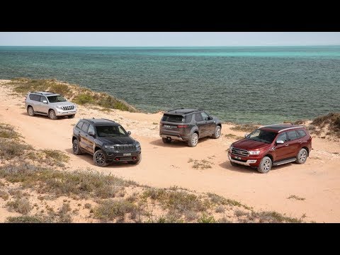 Land Rover Discovery vs Ford Everest vs Toyota Land Cruiser Prado vs Jeep Grand Cherokee