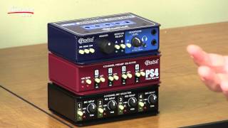 Video thumbnail for Radial Engineering MC3, Cherry Picker and Gold Digger Review by Sweetwater by Sweetwater