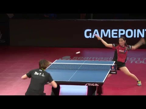 2017 Swedish Open (WS-QF) KATO Miyu vs ZHU Yuling [Full Match/English|1080p]