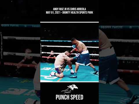 Ruiz Knelt In Second Round | Andy Ruiz Jr Vs Chris Arreola