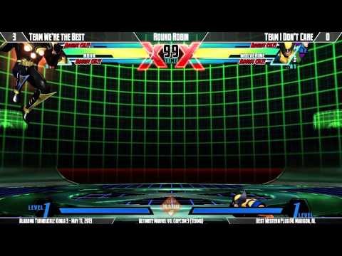 ATK3 - UMvC3 - Teams - Team We're the Best vs Team I Don't Care
