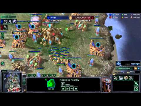 AiHEADHUNTER vs PredY - Starcraft 2 PvT