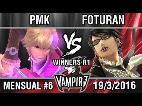[Vampir3 Mensual #6] PMK (Shulk, Estela) vs FotuRAN (Bayonetta) SSB4 Winners R1
