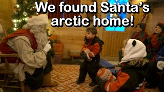 Finding Santa in Lapland, Finland with kids