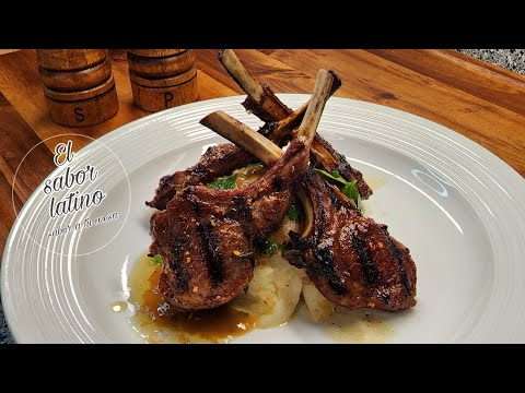 🔴 Chuletas de Cordero A La Parrilla Riquisimas🔥Sorprende a Todos Con esta Cena!!🐑