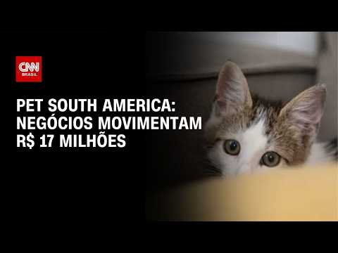 Feira da indústria pet movimenta R$ 17 milhões no Brasil | LIVE CNN