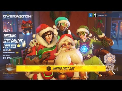 Overwatch Mei's Snow fight