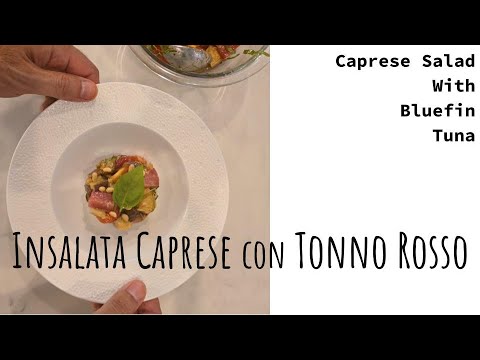 Bluefin Tuna Caprese