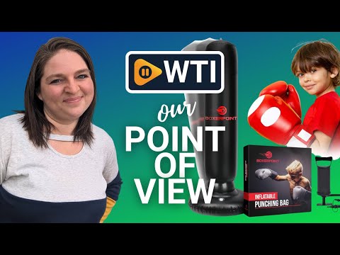 Boxerpoint Inflatable Punching Bag for Kids 3-8 Years Old - WTI product video review