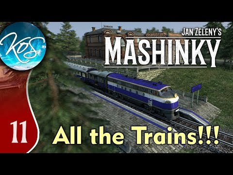 Mashinky Ep 11: ALL THE TRAINS! - 4th Era HARD MODE! - Let's Play, Gameplay