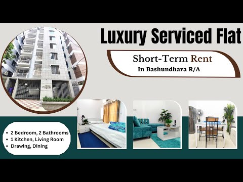 Gallery thumbnail 875 Sq ft Fully Furnished 2BHK for Rent – Bashundhara