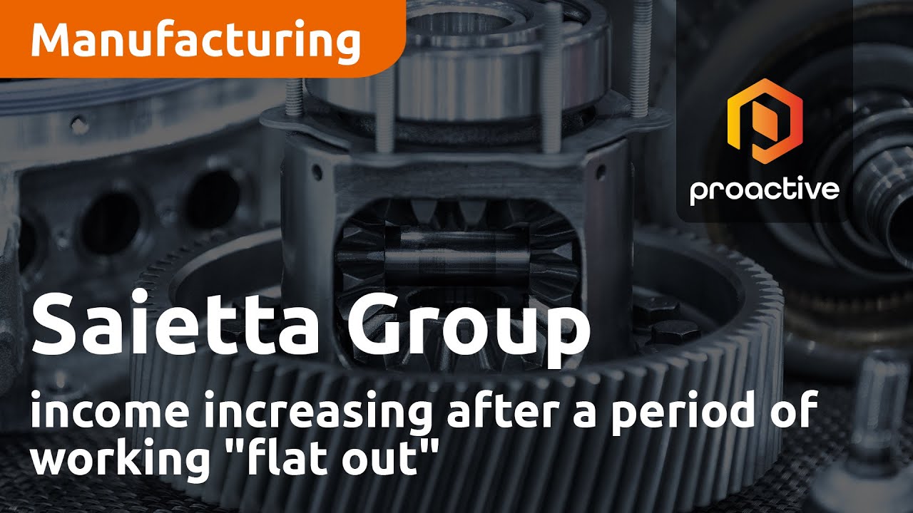 Saietta Group income increasing after a period of working "flat out"
