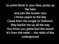 2Pac - Rebel Of The Underground Lyrics (HQ)