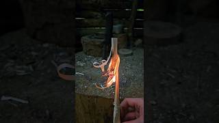 Feathersticks - Fire making 🔥  #bushcraft #camping #survival #outdoors #forest