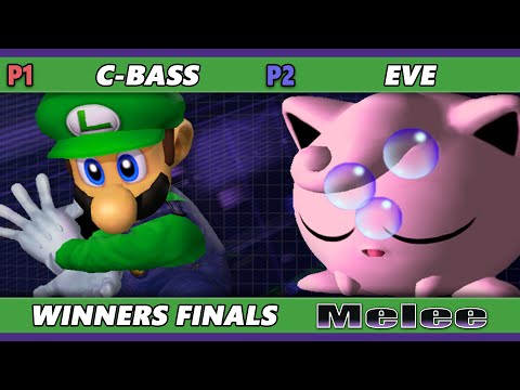 S@X 495 Winners Finals - C-Bass (Luigi) Vs. eve (Jigglypuff) Smash Melee - SSBM