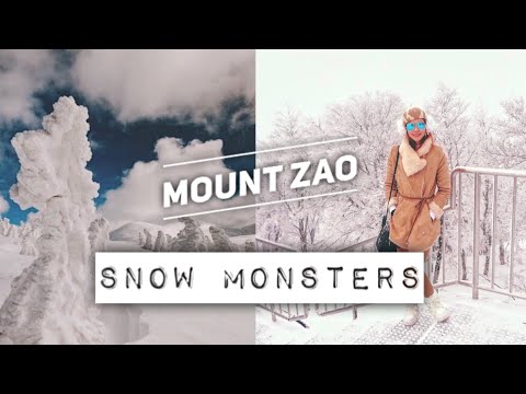 MOUNT ZAO : Where Are the Snow Monsters?! | JAPAN | Bianca Valerio