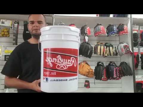 Rawlings Baseball Bucket for Game or Practice Balls