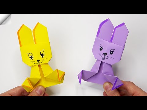 Easter Craft Ideas Paper RABBIT Paper Crafts