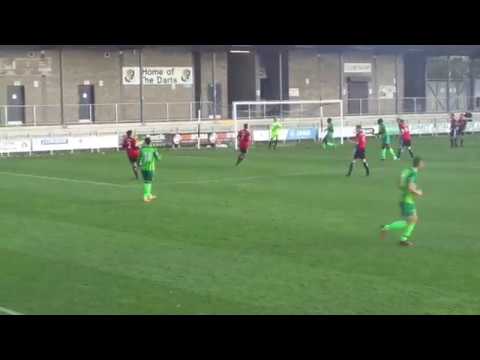 Thamesmead Town 3-1 Brightlingsea Regent.  Buildbase FA Trophy First Qualifying Round.  Sun29Oct2017