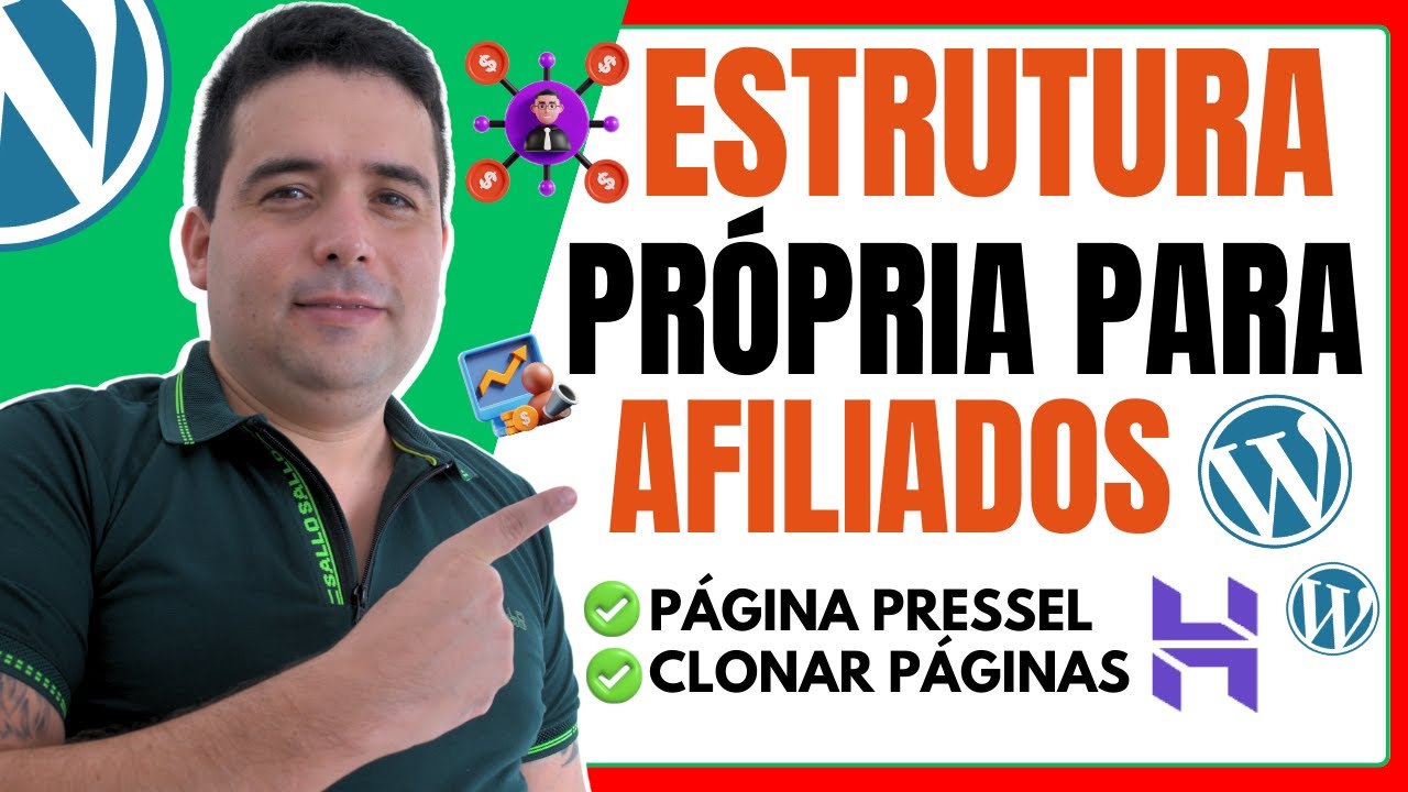 COMO CRIAR UMA ESTRUTURA PRÓPRIA PARA AFILIADOS NO WORDPRESS DO ZERO em 2024 C/Elementor ou Clicopy